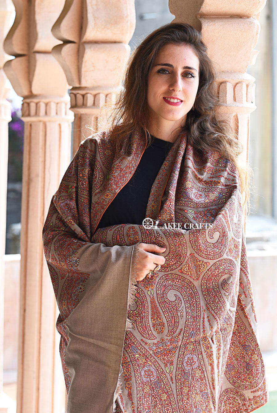 Exclusive Pashmina Hand Embroidered Shawls