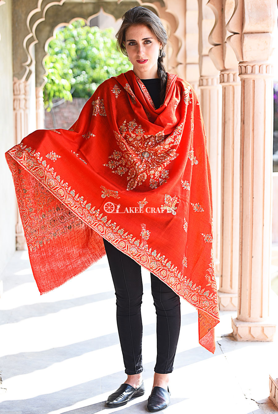 Exclusive Pashmina Hand Embroidered Shawls